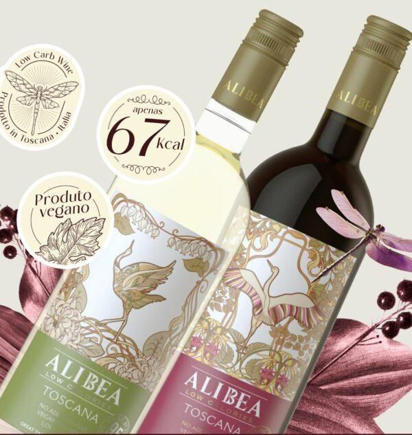 Kit Alibea: 2 brancos + 1 tinto
